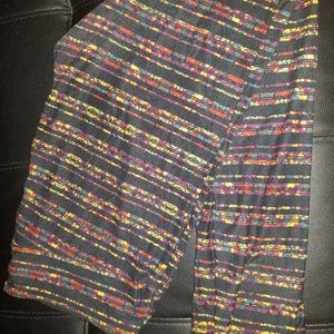 LuLaRoe TC Leggings - Black Stripes on Colors